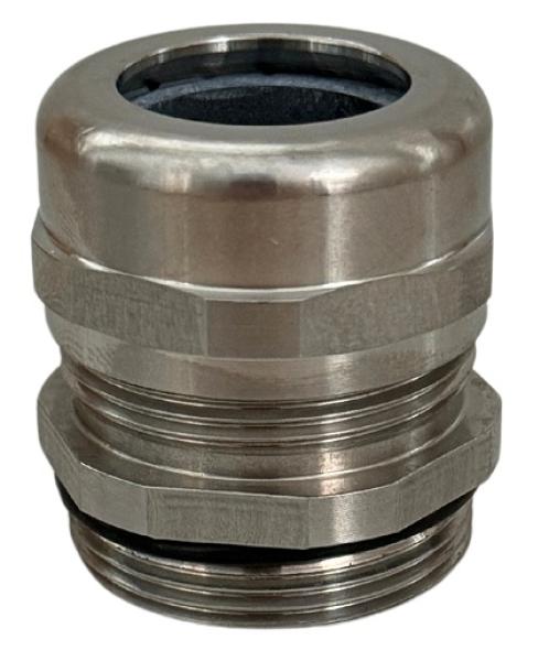 pc V2A M40 cable gland 1.4305 bright stainless steel